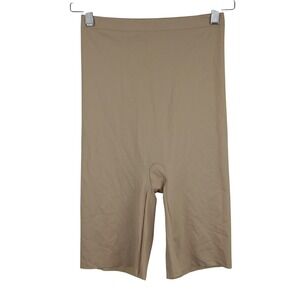 Wacoal Shapewear High Waist Thigh Slimmer Shorts Size L US 7 / EUR 40 Beige Nude